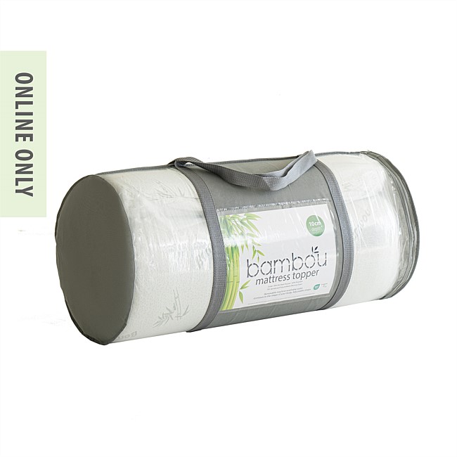 Bambou Memory Foam Mattress Topper 10cm Depth Bambou Memory Foam Mattress Topper 10cm Depth