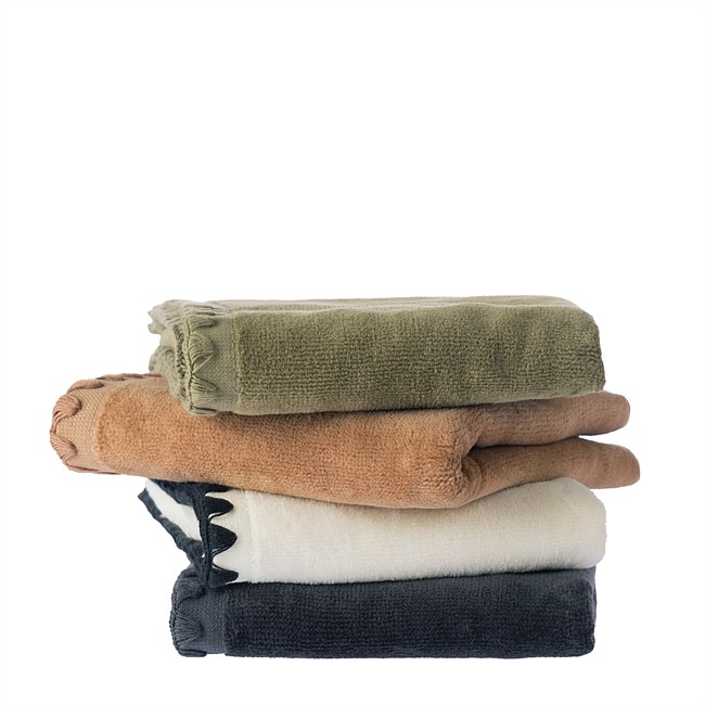Fieldcrest Blair Blanket Stitch Face Cloth