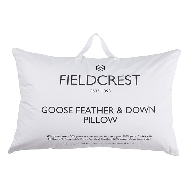 Fieldcrest Goose Feather & Down Pillow