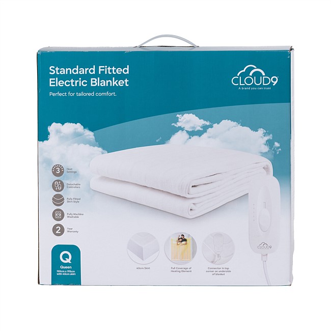 Cloud 9 Standard Fitted Electric Blanket 