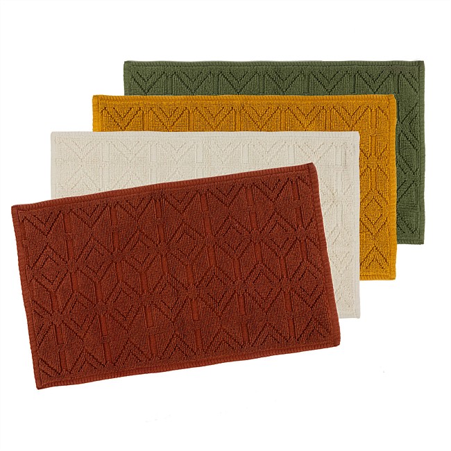 Fieldcrest Nora Cotton Jacquard Bathmat 