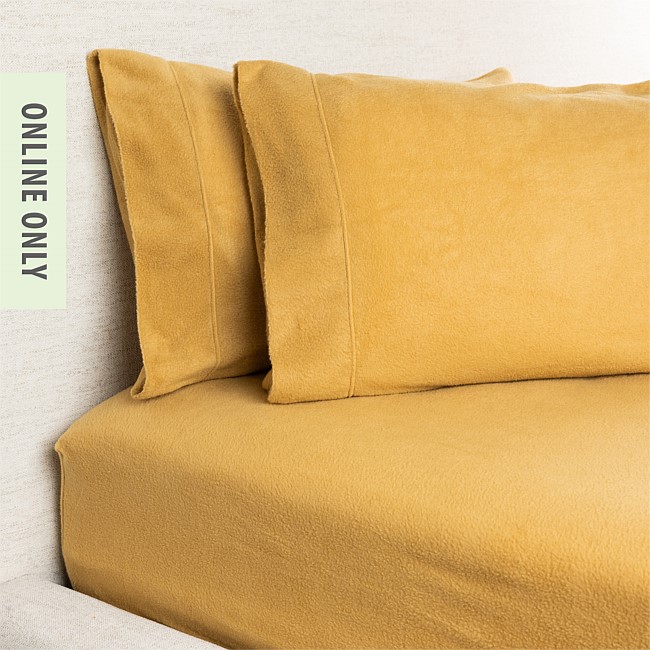 Cosy And Co. Cosy Fleece Fitted Sheet & Pillowcase/s 