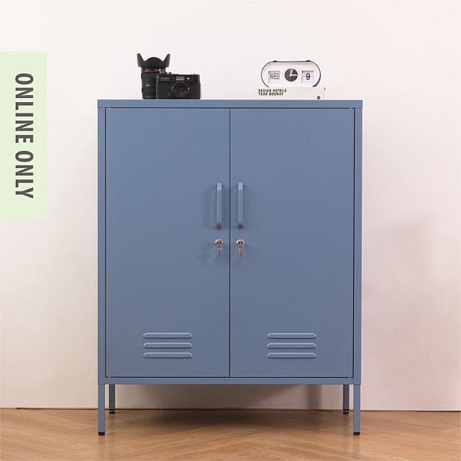 Design Republique Mila Sideboard Locker Blue