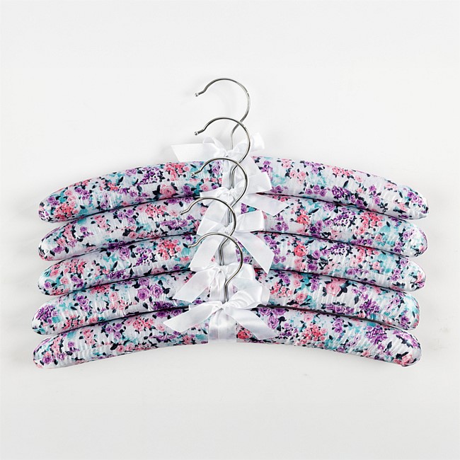 Home Essential Ria Padded Hangers 5 Pack Home Essential Ria Padded Hangers 5 Pack
