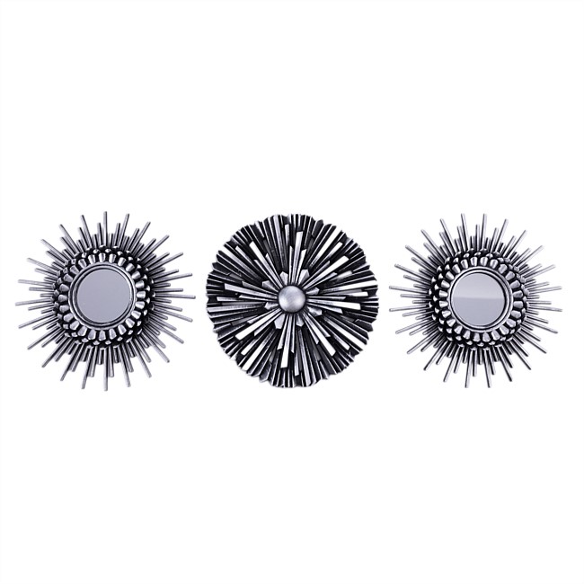 Home Co. Nador 3 Piece Mirror & Wall Plaque Set