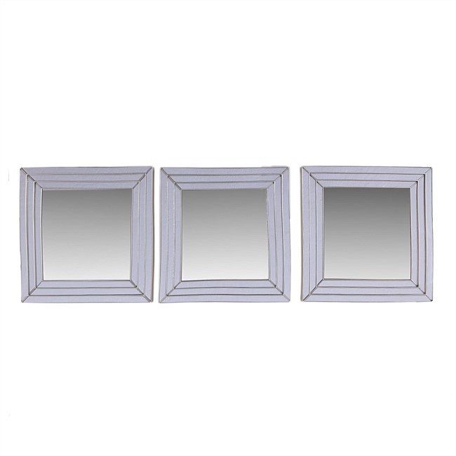 Home Co. Nador 3 Piece Mirror Set Square Home Co. Nador 3 Piece Mirror Set Square