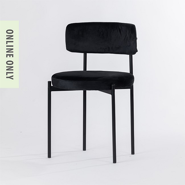Design Republique Aria Velvet Dining Chair Design Republique Aria Velvet Dining Chair