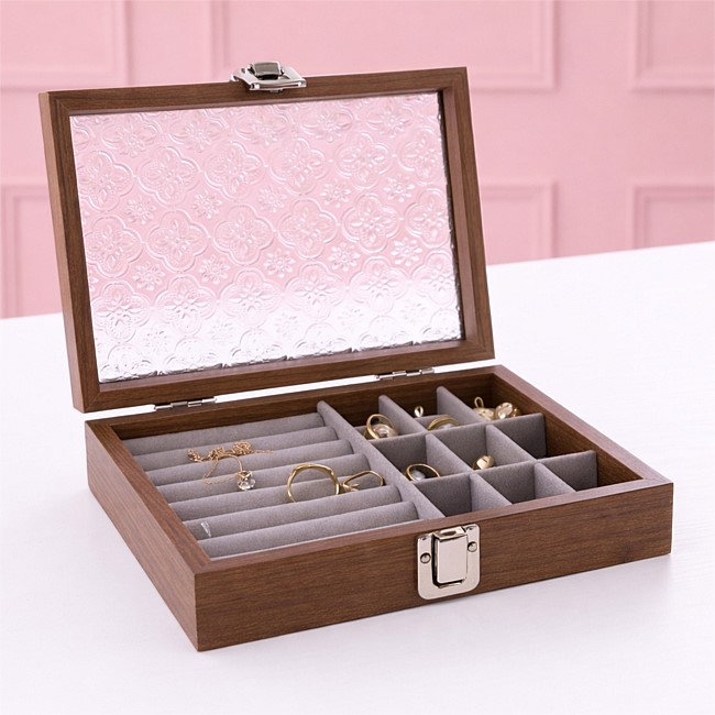 Grace & Gild Coco Wooden Jewellery Box