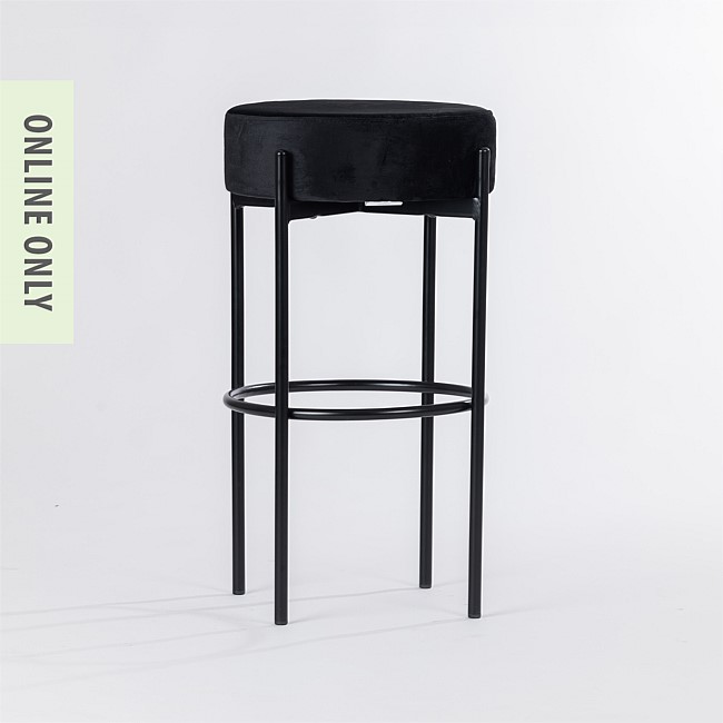 Design Republique Aria Velvet Counter Stool Design Republique Aria Velvet Counter Stool