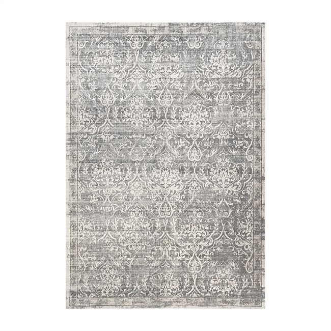 Gracious Living Devon Rug Silver 160 x 230cm