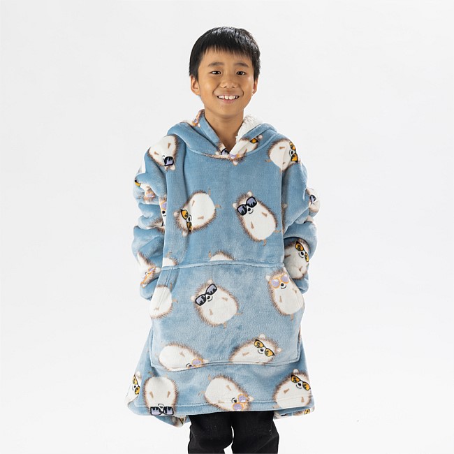bb&b Sleep Kids Hedgehog Oversized Hoodie
