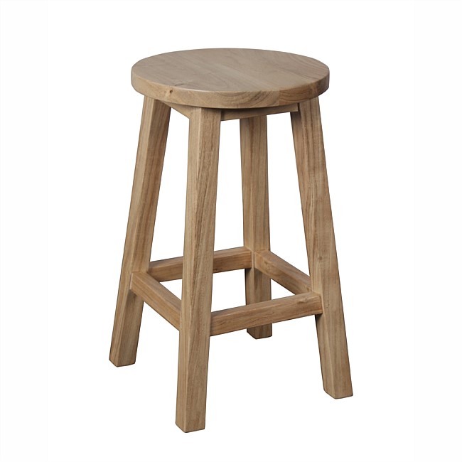 Design Republique Noah Wooden Round Stool 