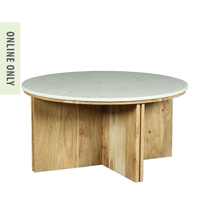 Design Republique Sara Marble Coffee Table