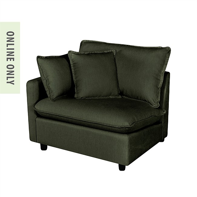 Design Republique Oakley Modular Left Hand Chair Moss
