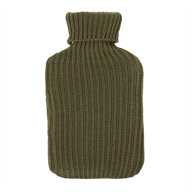 Hush Ribbed Knit Hot Water Bottle Cover 1.7L Hush Ribbed Knit Hot Water Bottle Cover 1.7L