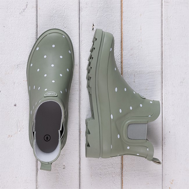 Outsidings Bisque Spot Ankle Gumboot 