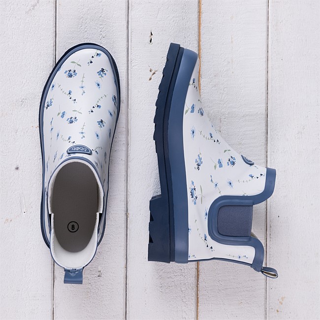 Outsidings Country Floral Ankle Gumboot