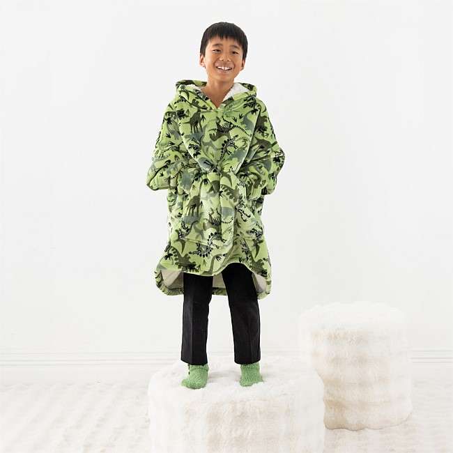 bb&b Kids Dinosaur Oversized Hoodie