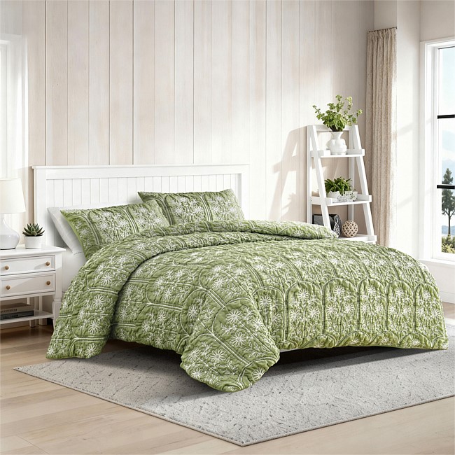 Hometones Bloom Duvet Cover Set Hometones Bloom Duvet Cover Set