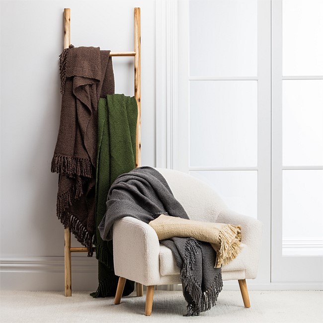 Design Republique Harbour Textured Throw Design Republique Harbour Textured Throw