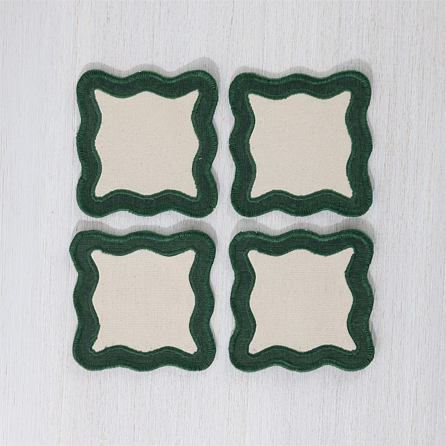 Gather Rowen Fused Coaster 4 Pack Gather Rowen Fused Coaster 4 Pack