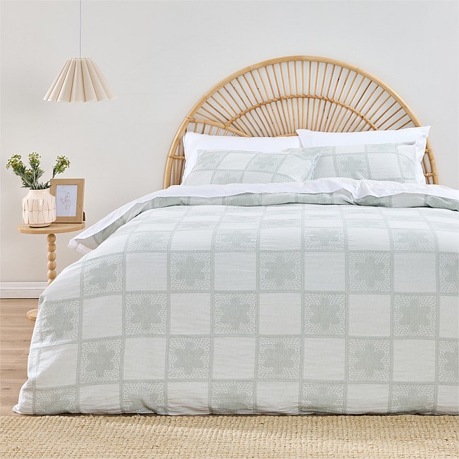 Gracious Living Ella Cotton Duvet Cover Gracious Living Ella Cotton Duvet Cover