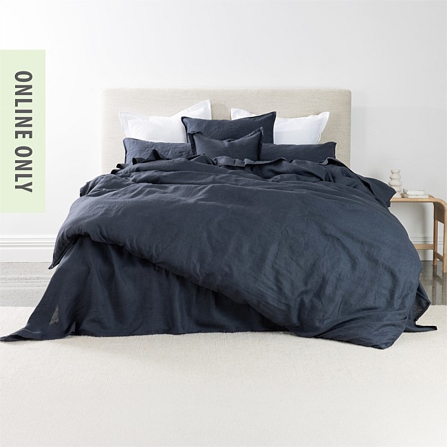Ecoanthology 100% French Flax Linen Duvet Cover Set Ecoanthology 100% French Flax Linen Duvet Cover Set