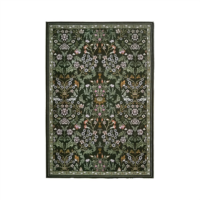 Design Republique Raya Chenille Print Rug 120 x 180cm Design Republique Raya Chenille Print Rug 120 x 180cm
