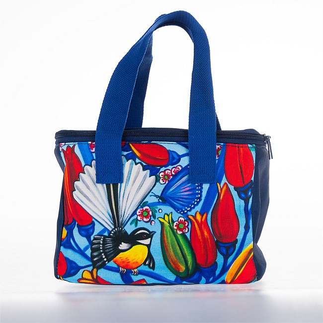 Design Plus Kiwiana Lunch Tote Piwakawaka