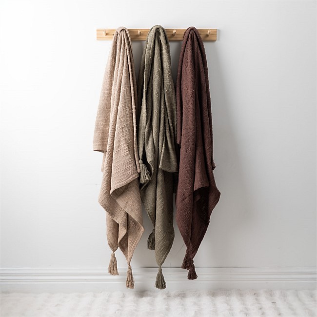 Design Republique Frankie Cotton Throw Design Republique Frankie Cotton Throw