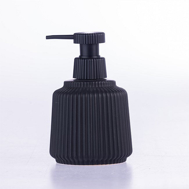 Fieldcrest Boston Ribbed Soap Dispenser Fieldcrest Boston Ribbed Soap Dispenser