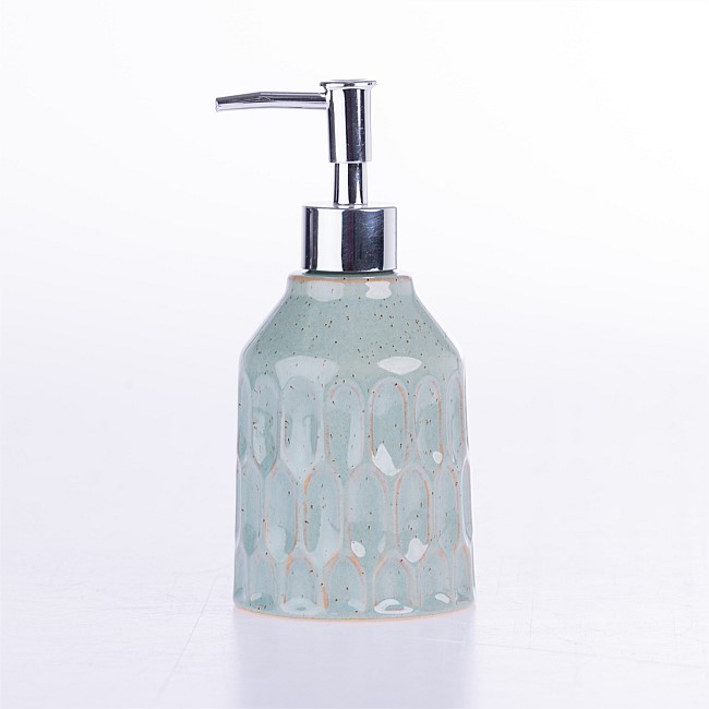 Fieldcrest Carly Stoneware Soap Dispenser Fieldcrest Carly Stoneware Soap Dispenser