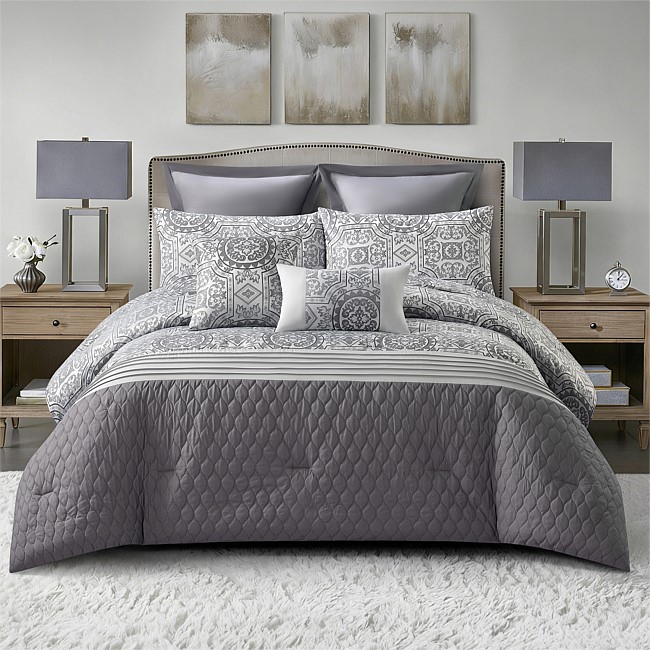 Solace Davis 7 Piece Comforter Set Solace Davis 7 Piece Comforter Set
