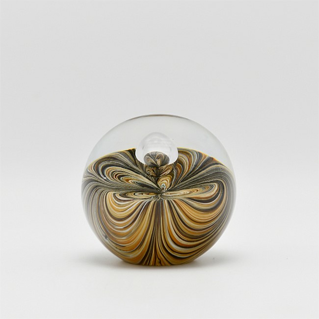  Gracious Living Etoile Glass Décor Ball Large
