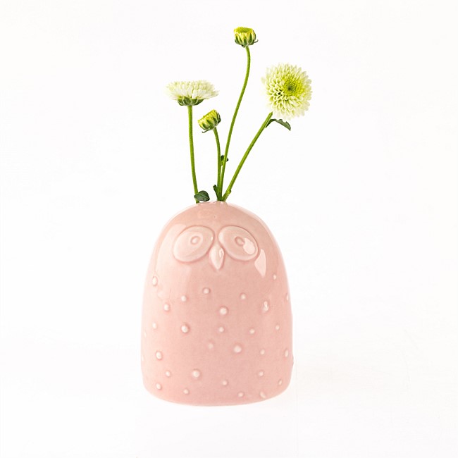 Marlo Kayla Pink Owl Ornament Marlo Kayla Pink Owl Ornament