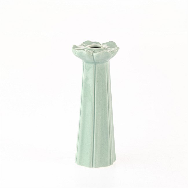 Marlo Kayla Tall Petal Vase Green Marlo Kayla Tall Petal Vase Green