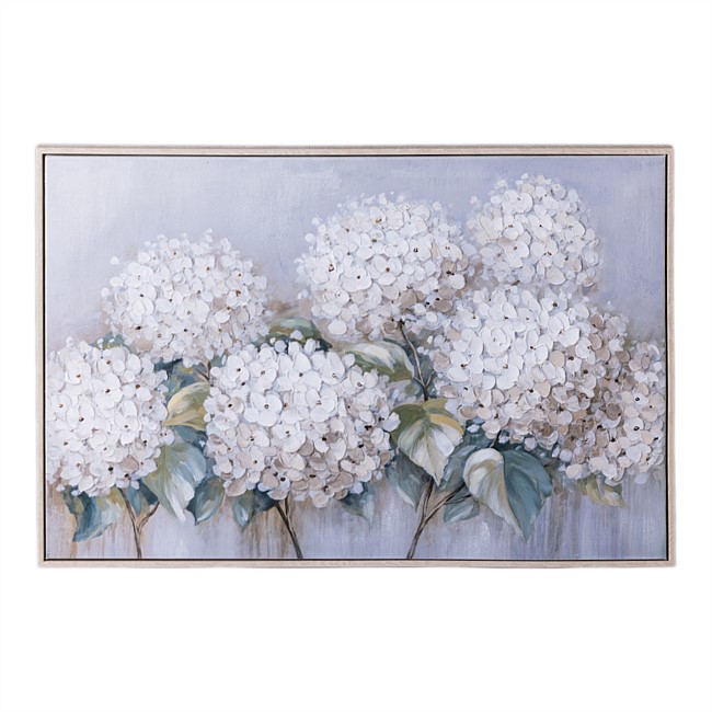 Gracious Living Hydrangea Puffs Wall Art Gracious Living Hydrangea Puffs Wall Art