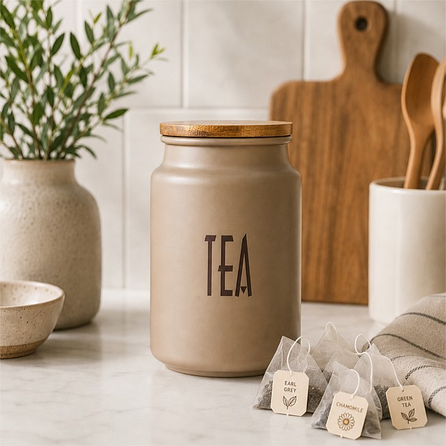 Gather Lila Tea Canister Gather Lila Tea Canister