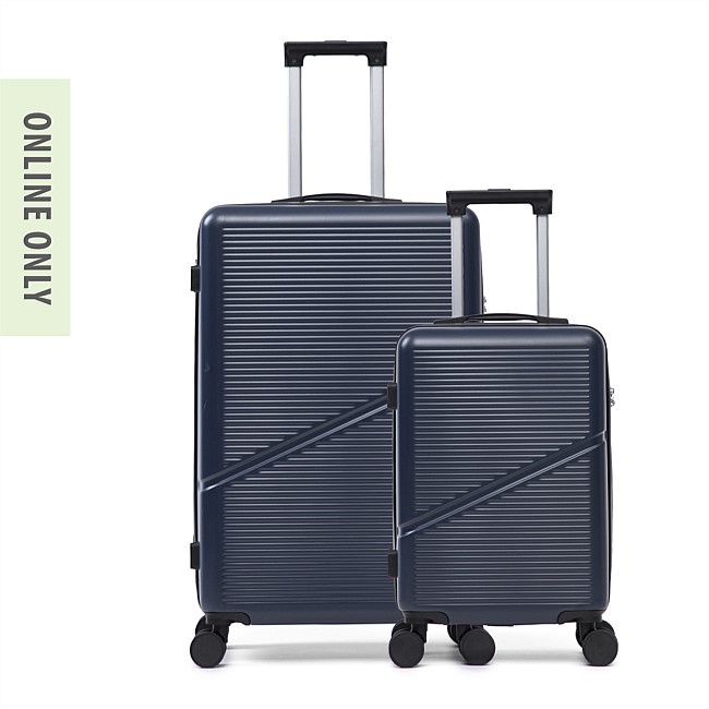 bb&b Travel Teller 2 Piece Luggage Set Navy bb&b Travel Teller 2 Piece Luggage Set Navy
