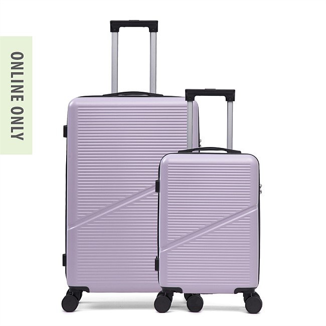 bb&b Travel Teller 2 Piece Luggage Set Lilac 