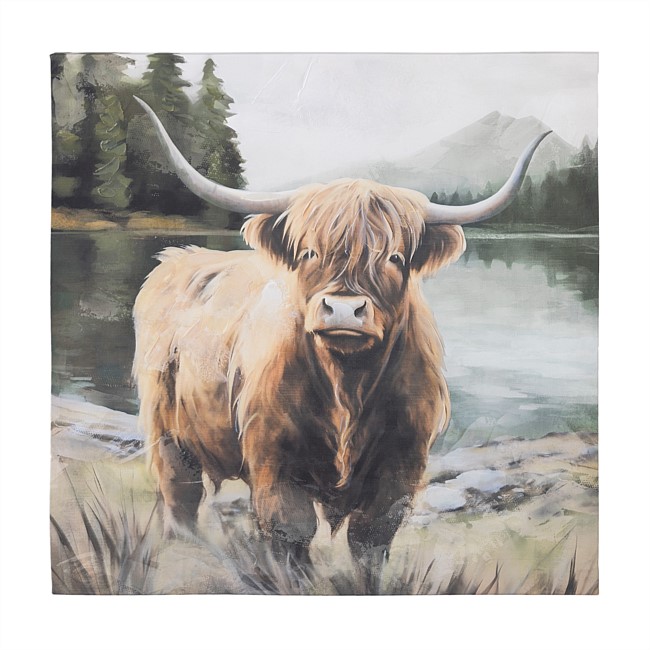 Design Republique Rustic Highland Cow Wall Art Design Republique Rustic Highland Cow Wall Art