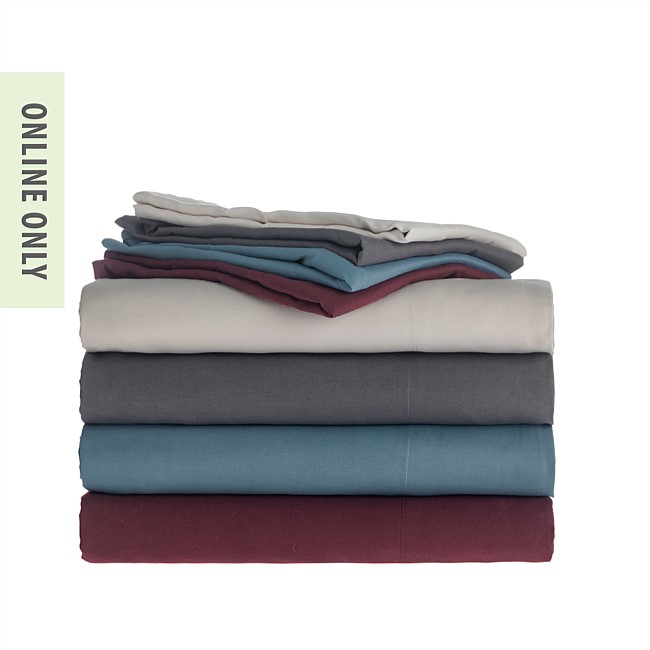 Home Co. Remi Easy Care Sheet Set Home Co. Remi Easy Care Sheet Set
