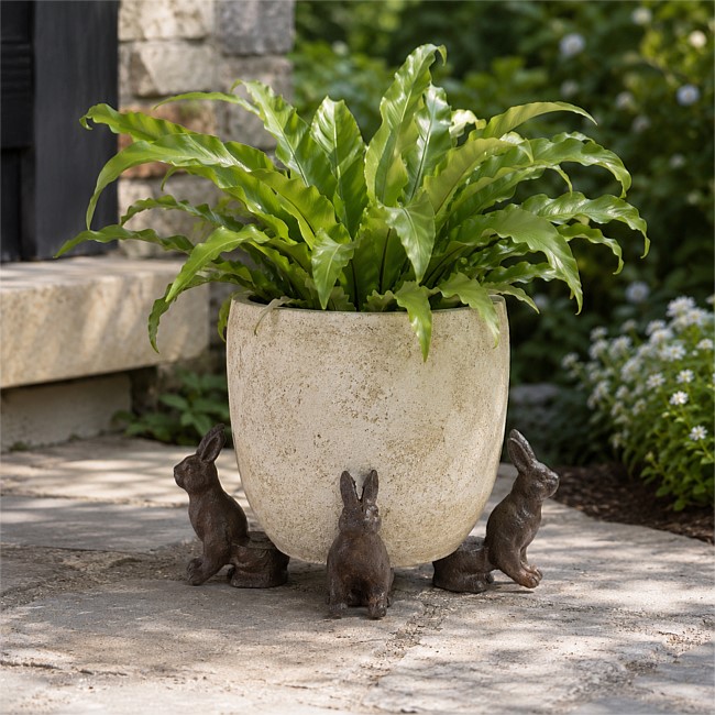 Outsidings Barron Rabbit Pot Feet 3 Piece Set
