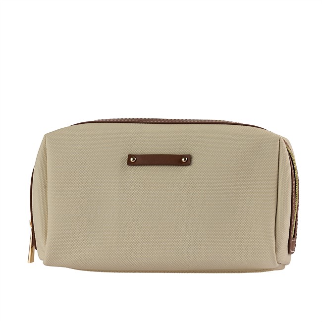 Grace & Gild Aubrey Zip Top Cosmetic Bag 