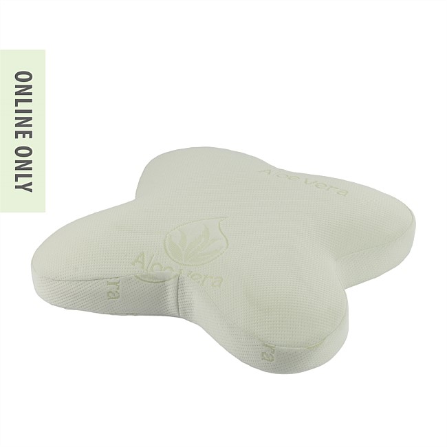 Solace Aloe Vera Butterfly Neck Support Pillow Solace Aloe Vera Butterfly Neck Support Pillow