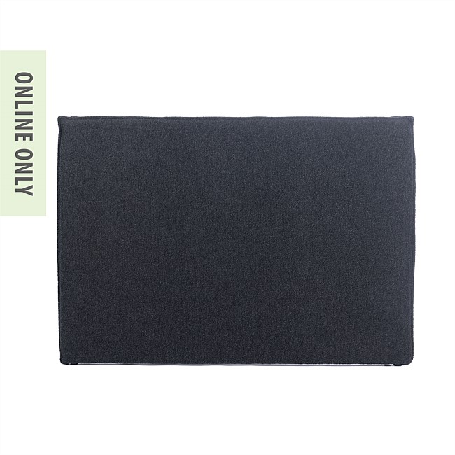 Design Republique Andie Boucle Headboard Black King