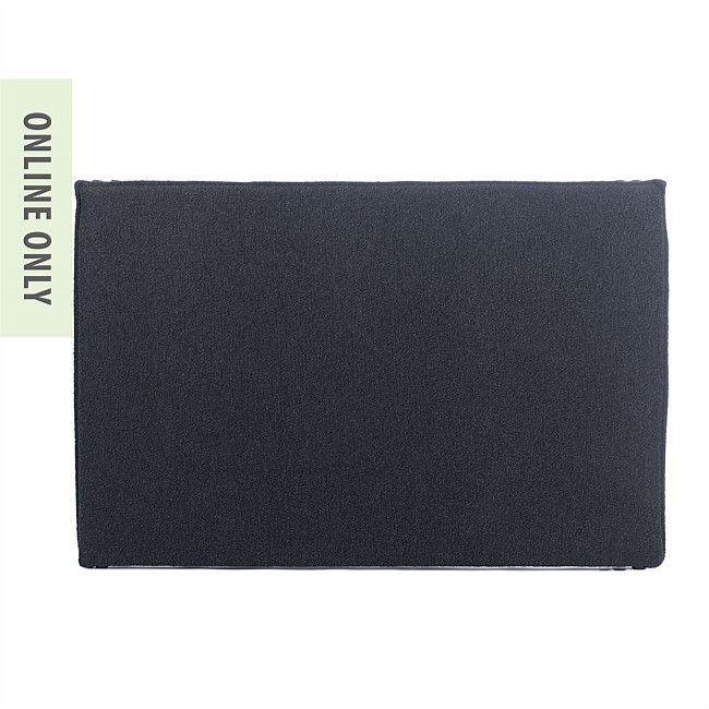 Design Republique Andie Boucle Headboard Black Super King 
