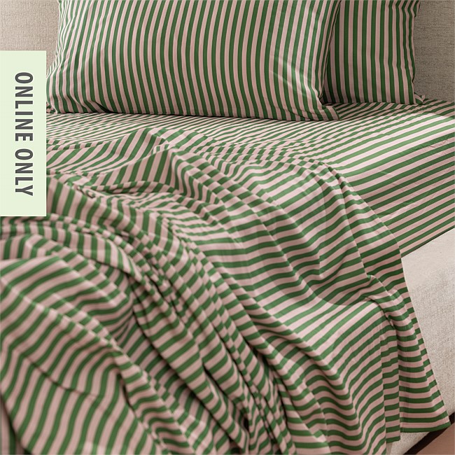 Marlo Mia Stripe Flat Sheet Marlo Mia Stripe Flat Sheet