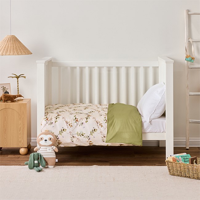 bb&b kids Juniper Cotton Cot Cover bb&b kids Juniper Cotton Cot Cover