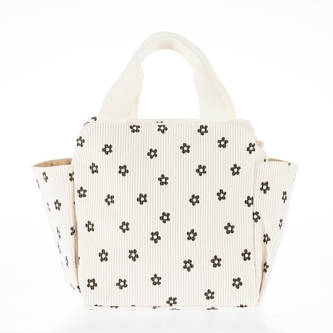 Home Co. Lucy Corduroy Lunch Tote Daisy Home Co. Lucy Corduroy Lunch Tote Daisy